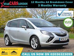 Silver Used 2014 Vauxhall Zafira SRi MPV | £5,500 (Fair price)