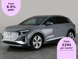 Grey Used 2021 Audi Q4 e-tron S-Line SUV | £20,006