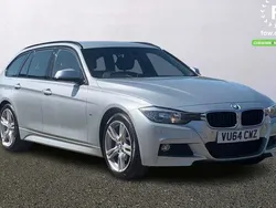 Silver Used 2014 BMW 330 M Sport Estate | £15,599 (Fair price)