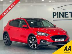 Red Used 2019 Ford Focus Active X Hatchback | £13,999 (Fair price)