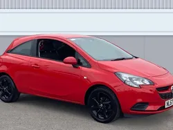 Red Used 2017 Vauxhall Corsa Hatchback | £5,588 (Good price)