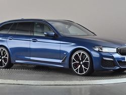 Blue Used 2022 BMW 520 M Sport Estate | £29,998 (Fair price)