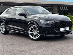 Black New 2025 Audi RS Q8 Comfort SUV | £109,490 (Fair price)