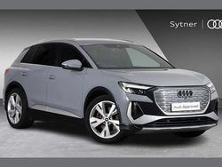 Grey Used 2021 Audi Q4 e-tron S-Line SUV | £27,000 (A bit pricey)