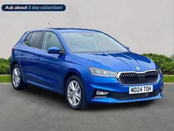 Blue New 2024 Skoda Fabia SE L Hatchback | £18,780 (Fair price)