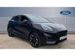 Black Used 2024 Ford Puma ST-Line X SUV | £20,518 (Fair price)