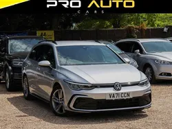 Silver Used 2022 VW Golf VIII R-line Estate | £14,200 (Fair price)