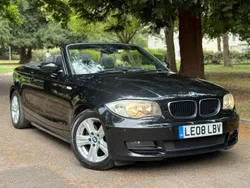 Black Used 2008 BMW 120 Cabriolet Comfort Edition Cabriolet | £2,995 (Fair price)