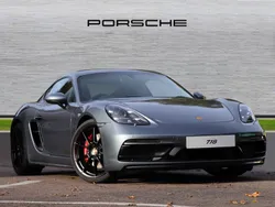 Vanadium grey metallic New 2025 Porsche 718 Cayman GTS | £83,180 (Fair price)