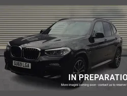 Black sapphire Used 2019 BMW X3 M Sport SUV | £26,319 (A bit pricey)