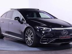 Black Used 2022 Mercedes EQS450+ AMG Line Premium Sedan | £44,840 (Fair price)