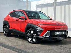 Orange New 2025 Hyundai Kona Ultimate SUV | £32,395 (Expensive)