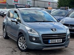Blue Used 2012 Peugeot 3008 SUV | £5,475 (Fair price)