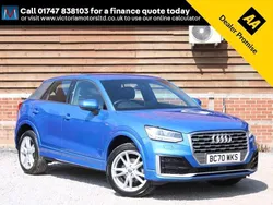 Blue Used 2020 Audi Q2 S-Line SUV | £18,995 (Fair price)