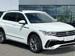 Pure white Used 2023 VW Tiguan R-line Edition SUV | £27,734 (Fair price)