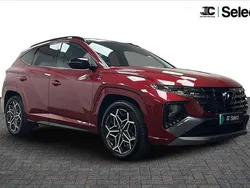 Red Used 2023 Hyundai Tucson N Line SUV | £25,100 (Fair price)