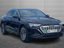 Black Used 2023 Audi Q8 e-tron S-Line SUV | £42,150