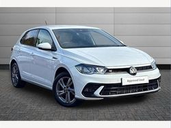 White Used 2025 VW Polo R-line Hatchback | £22,149 (Fair price)