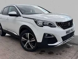 White Used 2019 Peugeot 3008 Allure Hatchback | £10,750 (Fair price)