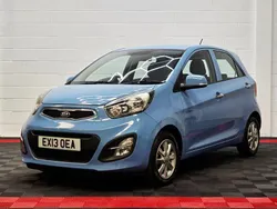 Blue Used 2013 Kia Picanto 2 Hatchback | £5,395 (Fair price)
