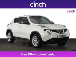 White Used 2018 Nissan Juke SUV | £9,099 (Expensive)