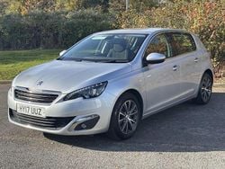Silver Used 2017 Peugeot 308 Allure Hatchback | £5,300 (Good price)