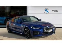 Blue Used 2022 BMW 420 M Sport Coupe | £30,495 (Fair price)