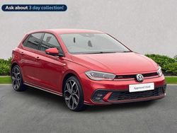 Red Used 2022 VW Polo GTI Hatchback | £21,934 (Fair price)