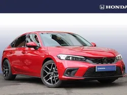 Premium crystal red Used 2025 Honda Civic Advance | £37,250 (Expensive)