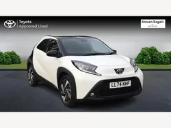 White Used 2024 Toyota Aygo Hatchback | £17,301 (Fair price)