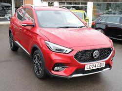 Red Used 2024 MG ZS Exclusive Sedan | £15,414 (Fair price)