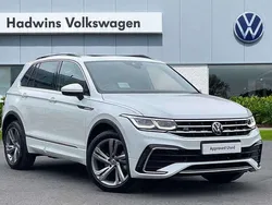 White Used 2024 VW Tiguan R-line SUV | £31,995 (Fair price)