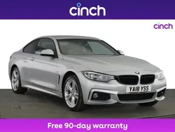 Silver Used 2018 BMW 420 M Sport Coupe | £17,149 (Fair price)