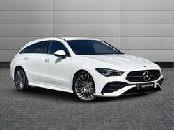 White Used 2024 Mercedes CLA220 Shooting Brake AMG Line Premium Estate | £29,360 (Fair price)