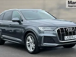 Grey Used 2020 Audi Q7 S-Line SUV | £40,303 (Fair price)