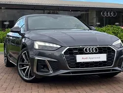 Grey Used 2022 Audi A5 S-Line Coupe | £25,490 (Fair price)