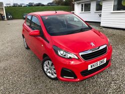Red Used 2015 Peugeot 108 Active Hatchback | £3,997 (Fair price)