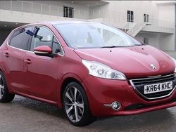Red Used 2014 Peugeot 208 Hatchback | £2,495 (Fair price)