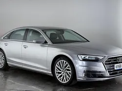 Silver Used 2018 Audi A8 Design Sedan | £24,750 (Fair price)