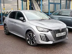 Grey Used 2025 Peugeot 208 Allure Hatchback | £17,289 (A bit pricey)