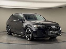 Orca black metallic/orca black metallic Used 2020 Audi Q7 Black Edition SUV | £34,600 (Fair price)