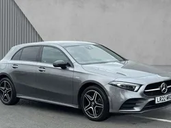 Grey Used 2022 Mercedes A250 AMG Line Premium Plus Hatchback | £23,925 (A bit pricey)