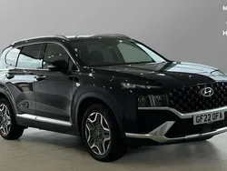 Black Used 2022 Hyundai Santa Fe Ultimate SUV | £31,008 (Fair price)