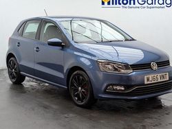 Blue Used 2015 VW Polo SE Hatchback | £11,150 (Fair price)