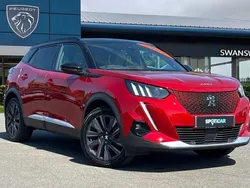 Red Used 2021 Peugeot e-2008 Premium SUV | £13,500 (Fair price)
