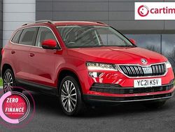 Red Used 2021 Skoda Karoq SE L SUV | £12,990