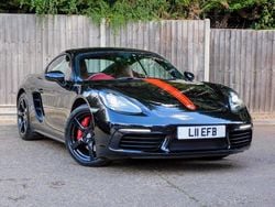 Black Used 2018 Porsche 718 Cayman S Coupe | £30,920