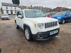 White Used 2016 Jeep Renegade Limited SUV | £8,370 (A bit pricey)