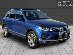 Blue Used 2015 VW Touareg R-line SUV | £16,795 (Good price)