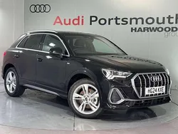 Black New 2024 Audi Q3 S-Line SUV | £34,840